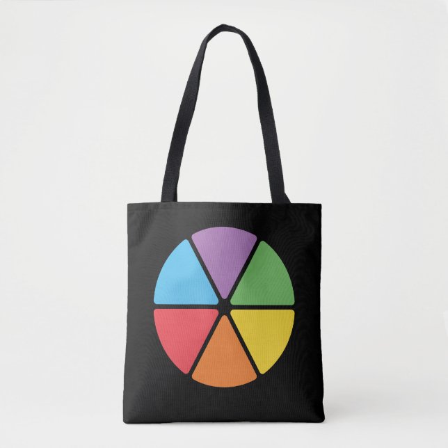 Slices of Knowledge Tote Bag (Front)