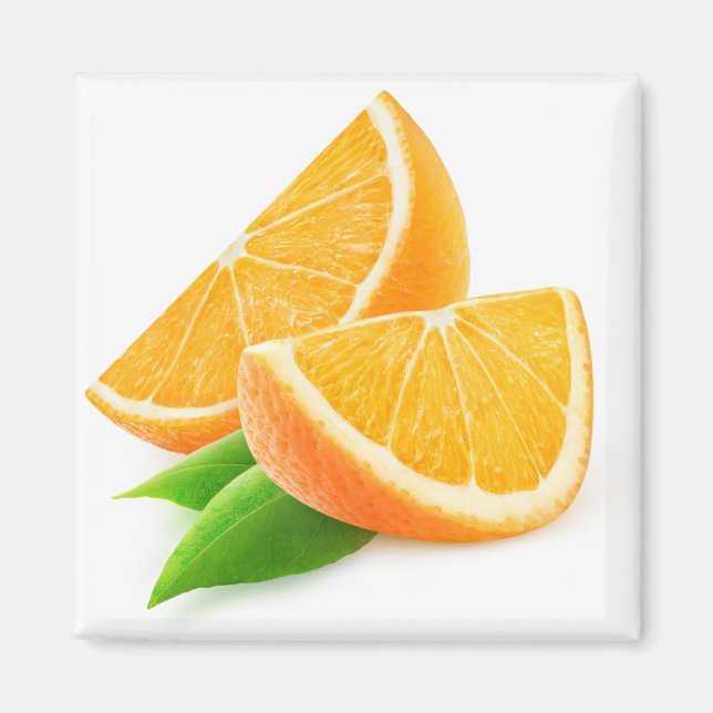 Slices of orange magnet (Front)