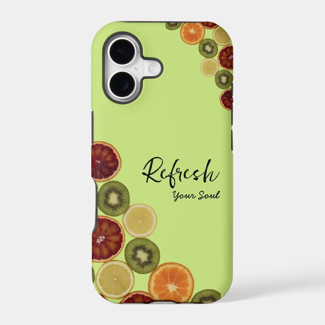  Slices various fresh fruits iPhone Case (Back)