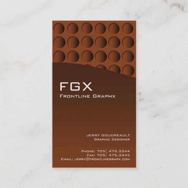 Slick Business Card (Front)