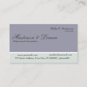 Slick  Designs Trendy Colours  Impression Booster Business Card