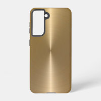 Slick Faux Gold Metallic Stainless Steel Look