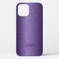 Slick Metallic Purple Background