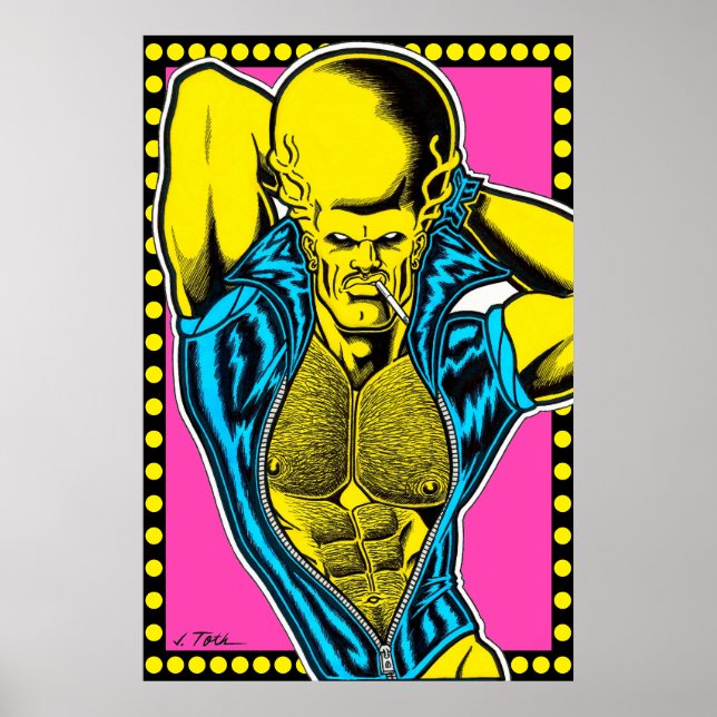 "Slick Nick" Large Marquee Poster (Front)