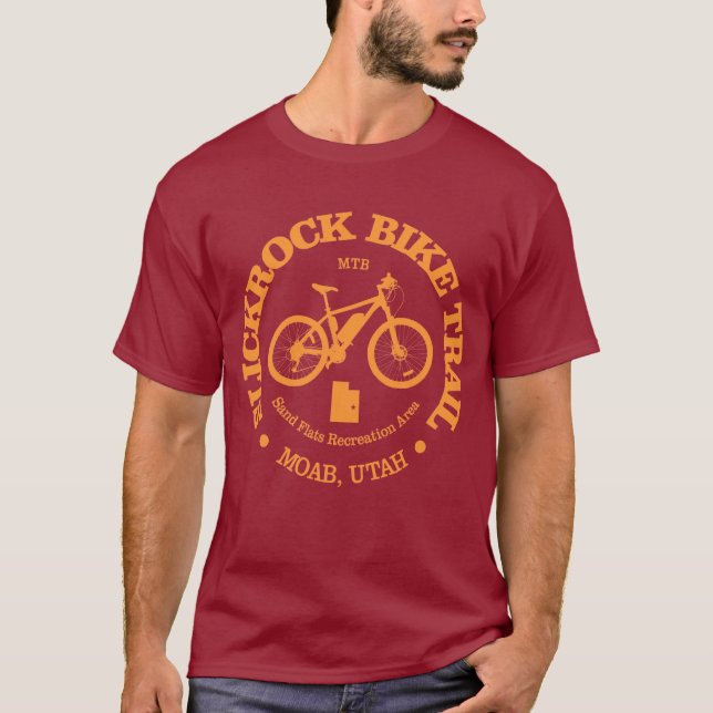 Slickrock Bike Trail (MTB) T-Shirt (Front)