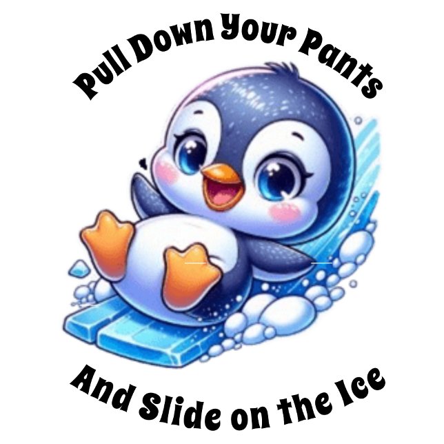 Slide on the Ice T-Shirt (Creator Uploaded)