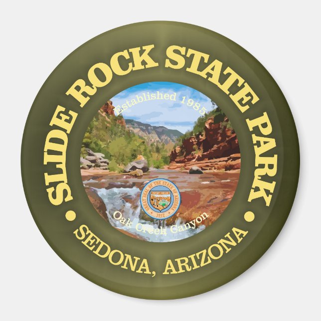 Slide Rock SP Magnet (Front)