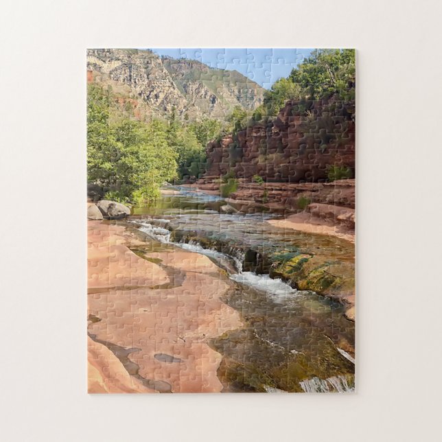 Slide Rock Stream Puzzle (Vertical)