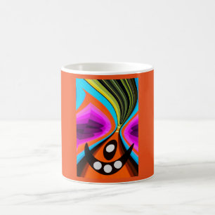 Slide to the future art coffee mug