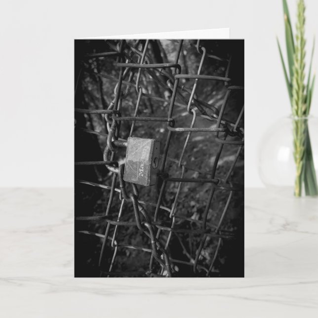 "Slide to Unlock" Congratulatory Card (Front)