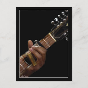 Slidin' the Blues Postcard