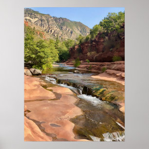 Sliding Rock State Park Poster