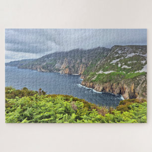 Slieve League Cliffs, Donegal, Ireland Jigsaw Puzzle
