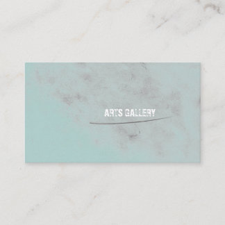 Slight Watercolor Grunge Pencil Blotches Business Card