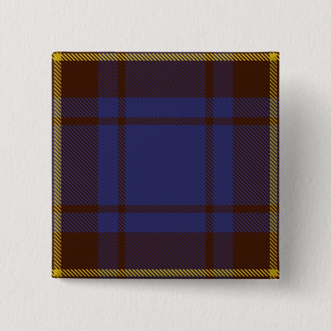 Sligo County Irish Tartan 15 Cm Square Badge (Front)