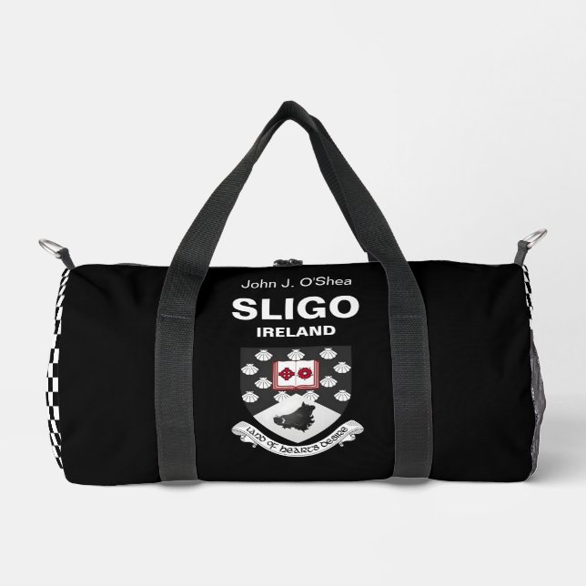 Sligo Ireland - Irish Personalized Duffle Bag (Front)