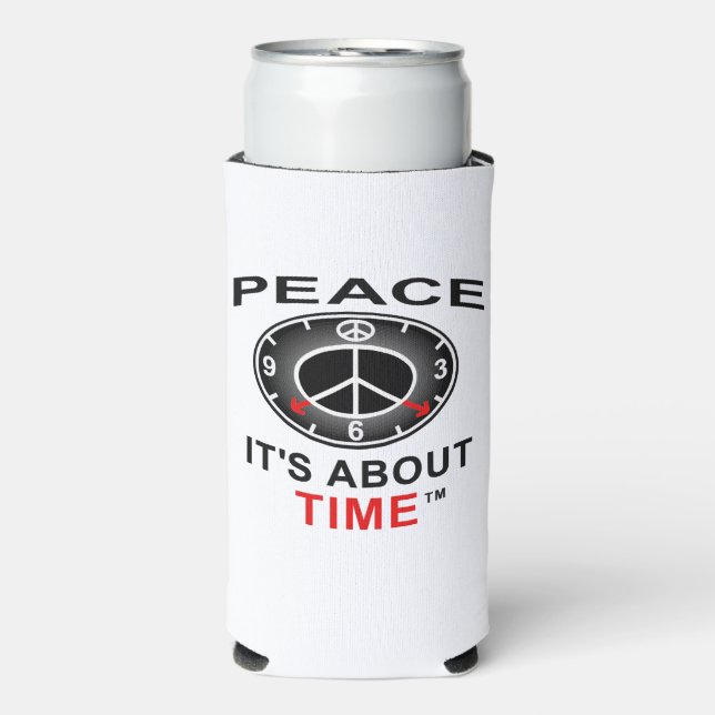 Slim can cooler (Seltzer Front)