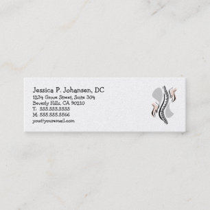Slim Chiropractic Business Cards