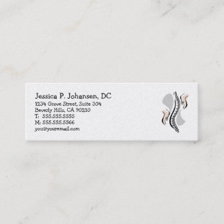 Slim Chiropractic Business Cards