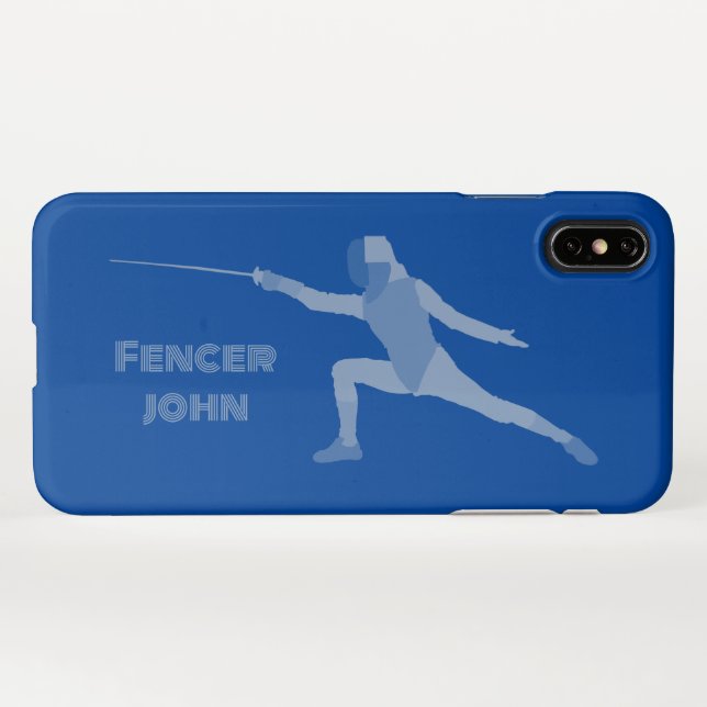 Slim Phone Case for Fencer - Glossy (Back Horizontal)