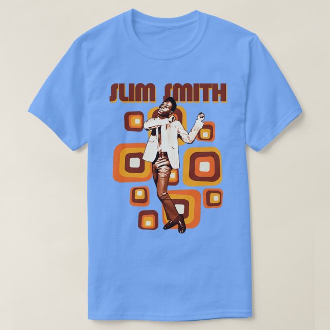 Slim Smith Rocksteady Reggae Ska Era T-Shirt (Design Front)