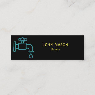 Slim Tap, Simple Plumber Business Card