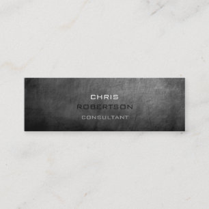 Slim Trendy Chalkboard Attractive Business Card