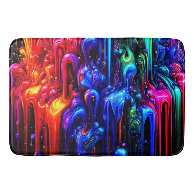 Slime Design Bath Mat (Front)