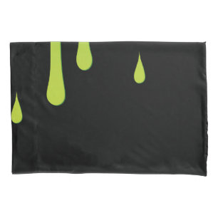 Slime dripping pillowcase