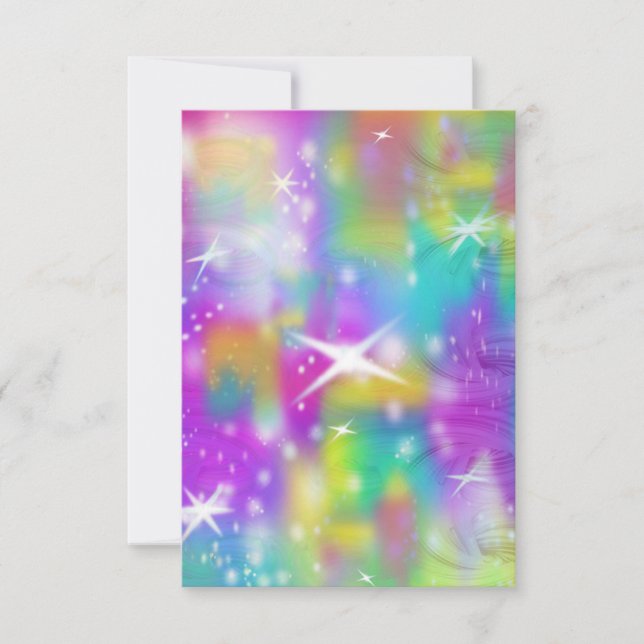 Slime Galaxy Invitation (Front)