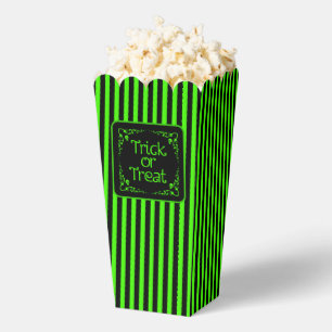 Slime Green Trick or Treat Favour Box