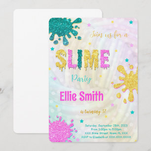 Slime Invitation