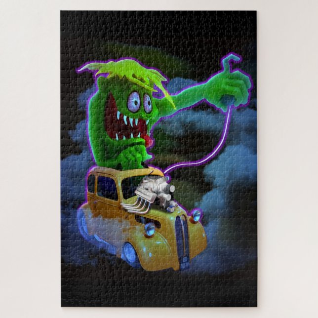 Slime Monster Jigsaw Puzzle (Vertical)