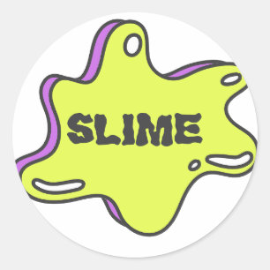 Slime Party decorative Sticker