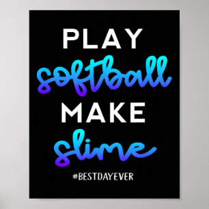 Slime Shirts For Girls Softll Shirts Softll Gifts Poster