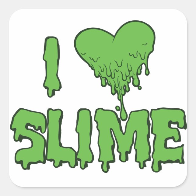 Slime Square Sticker (Front)