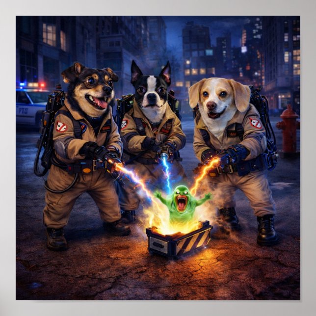 "Slimer is Toast" Poster (Front)