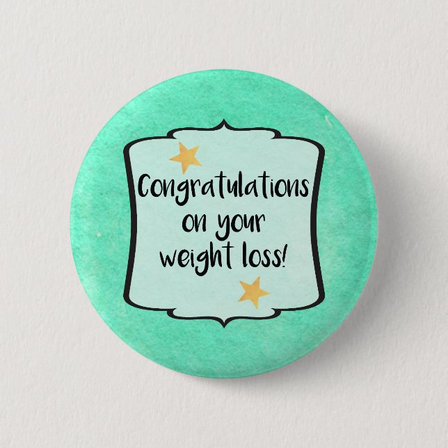 Slimming Group Club Leader Weightloss Award 6 Cm Round Badge (Front)