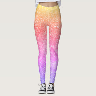 Slimming Party Tie-Dye/All-Over-Print Leggings