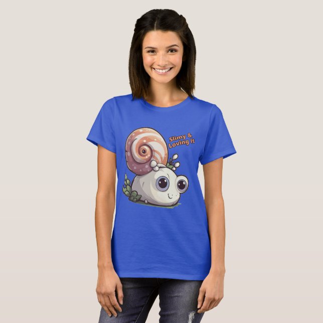 Slimy and Loving It T-Shirt (Front Full)