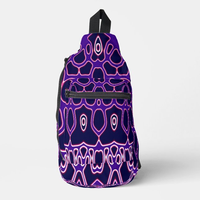 Sling Bag, A Retro seamless classic design  Sling Bag (Front)