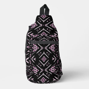 Sling Bag, Black colour seamless classic design   Bag