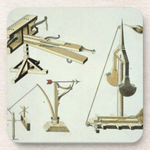 Sling weapons, plate from 'A History of the Develo Coaster