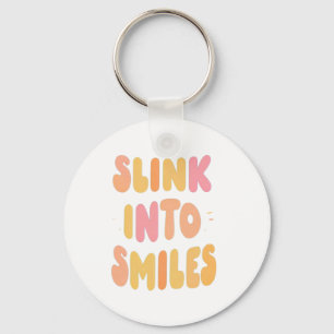 Slink Into Smiles Key Ring