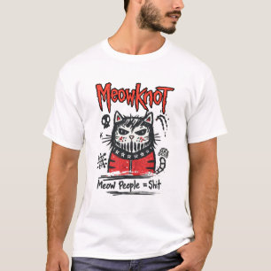 Slipknot Cat Parody – Meow People T-Shirt