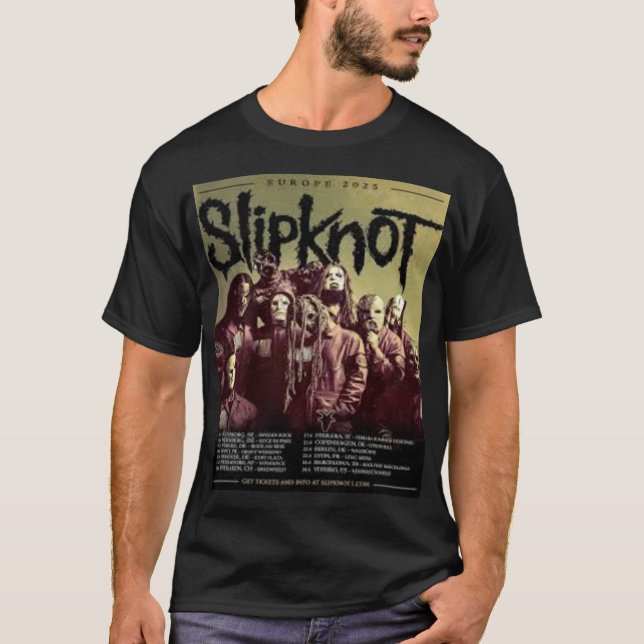 SLIPKNOT - EUROPE TOUR T-Shirt (Front)