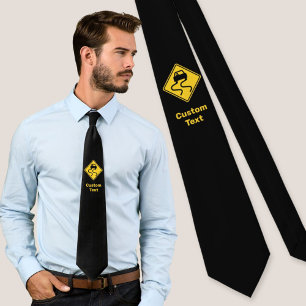 Slippery Road when Wet Tie