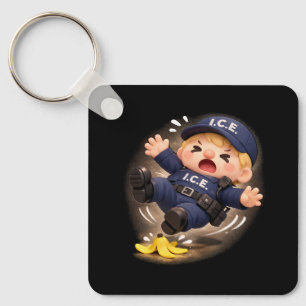 Slippery When Wet Key Ring