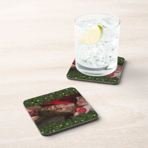 SlipperyJoe candy canes male chest lollipop colorf Coaster