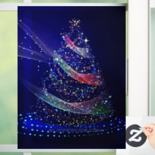 SlipperyJoe Christmas tree digital translucent red